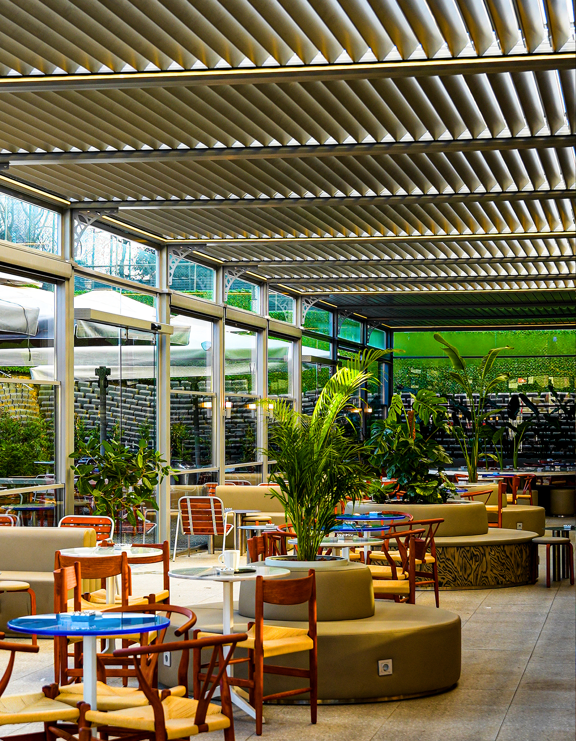 Skytech Pergola Sistemi Teknik Tente